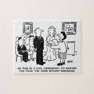 Puzzle Ceremonia de Bodas civiles en una oficina de regis