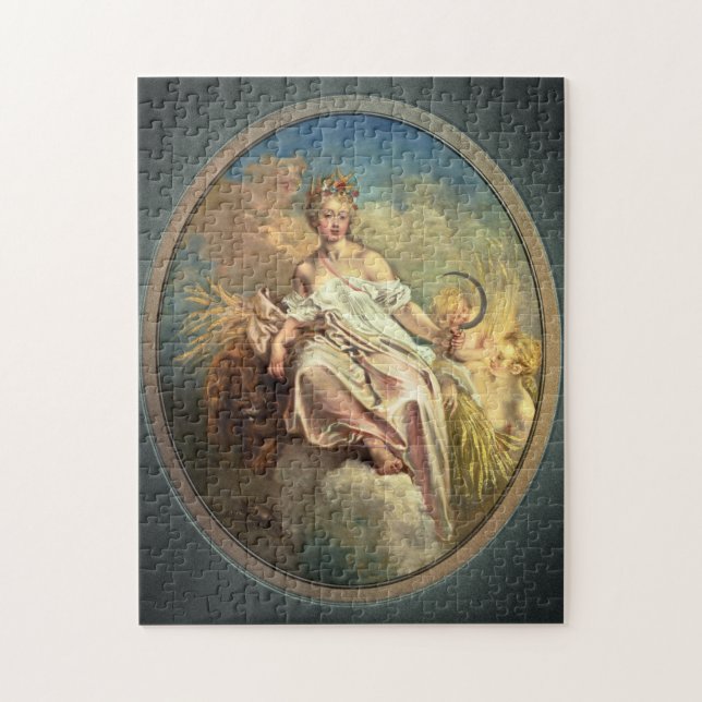 Puzzle Ceres (verano) de Antoine Watteau Old Masters Repr (Vertical)