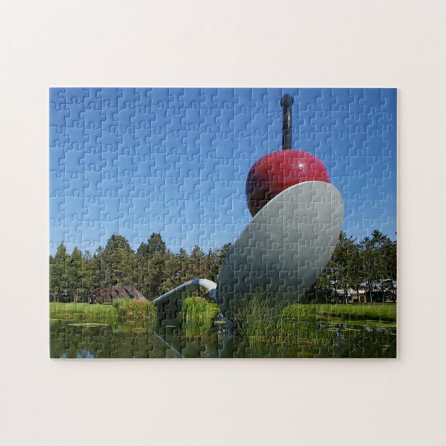Puzzle Cereza en una cuchara Minnesota. (Horizontal)