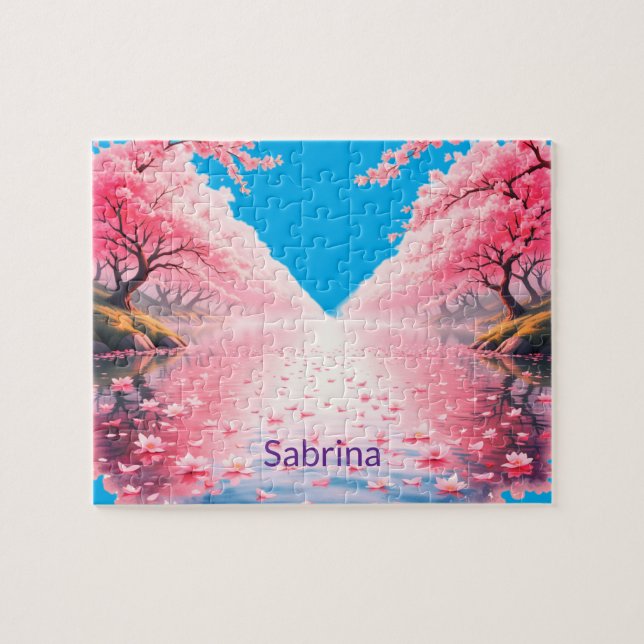 Puzzle Cerezo en flor (Horizontal)