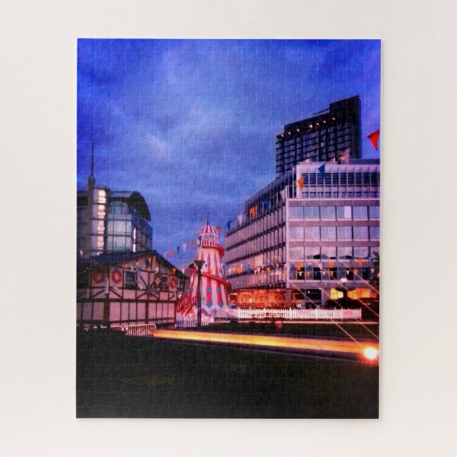 Puzzle Cerrado de noche (Vertical)