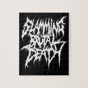 Puzzle Cerrar de golpe el metal brutal de la muerte