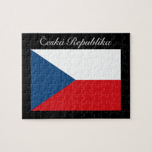 Puzzle Česká republika vlajka