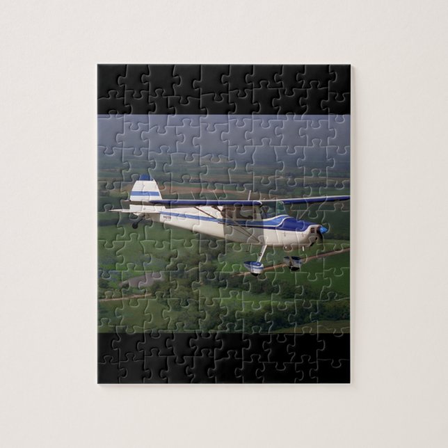 Puzzle Cessna 170, 1948, aviación _Classic (Vertical)