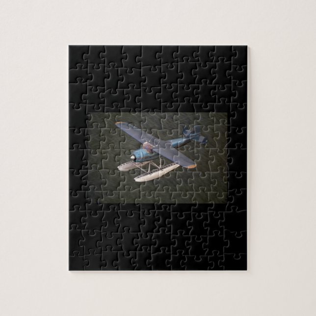 Puzzle Cessna 195, 1949, aviación de Seattle_Classic (Vertical)