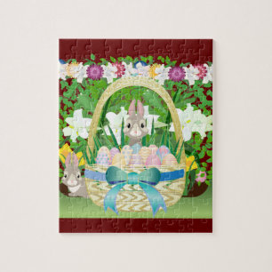Puzzle Cesta de Pascua