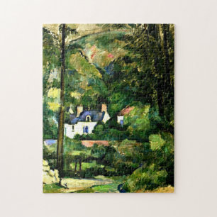 Puzzle Cezanne - Casas en la Vegetación-