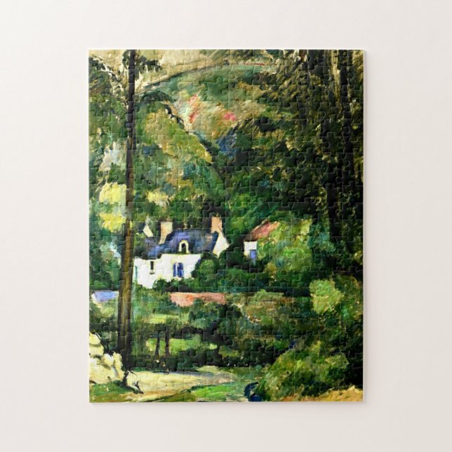 Puzzle Cezanne - Casas en la Vegetación- (Vertical)