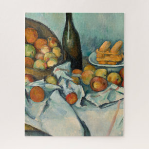 Puzzle Cezanne Cesta de Manzanas Pintura Impresionista