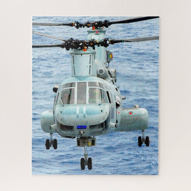 Puzzle CH-46E MAR KNIGHT (16x20 PULGADAS) (Vertical)