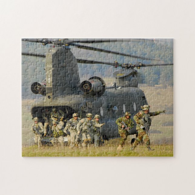 Puzzle CH-47D CHINOOK (11x14 PULGADAS) (Horizontal)