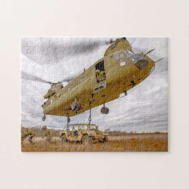 Puzzle CH-47F CHINOOK (11x14 PULGADAS) (Horizontal)