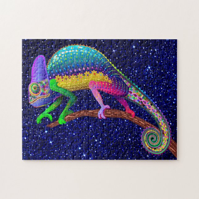 Puzzle Chameleon (Horizontal)