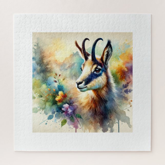 Puzzle Chamois 111024AREF135 - Watercolor (Vertical)