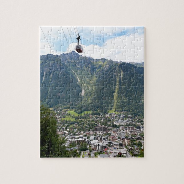 Puzzle Chamonix - Francia (Vertical)