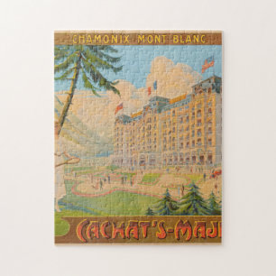 Puzzle Chamonix Mont Blanc Francia Viaje