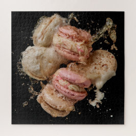 Puzzle Champán & Macarons
