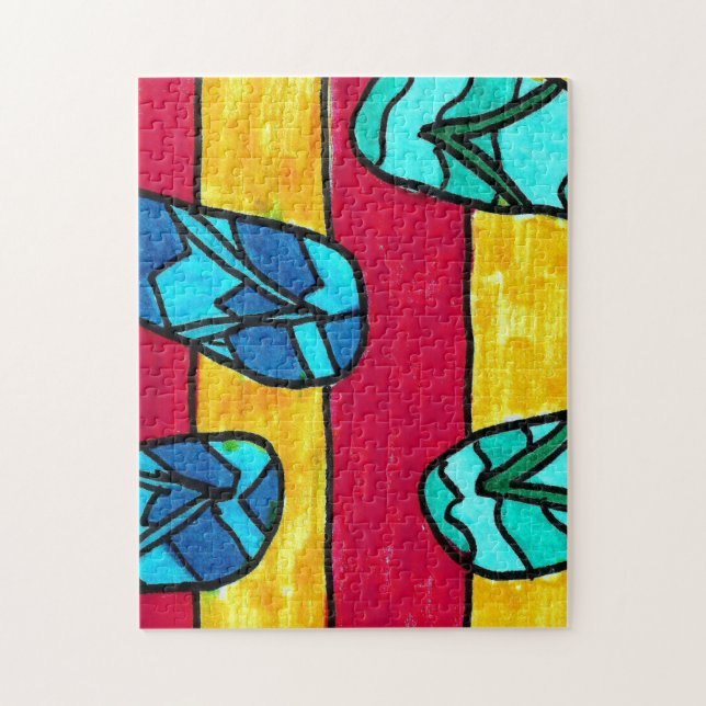 Puzzle Chanclas Se Encuentran (Vertical)