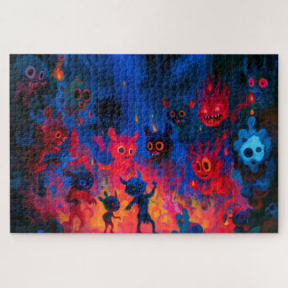Puzzle Chaneques Ardientes Bailando