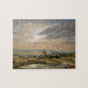 Puzzle Charca de la colina de la rama de John Constable