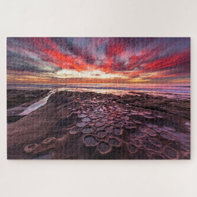 Puzzle Charcas de marea en La Jolla, CA (Horizontal)