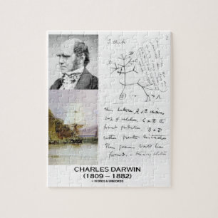 Puzzle Charles Darwin (beagle Phylogenetics de Darwin