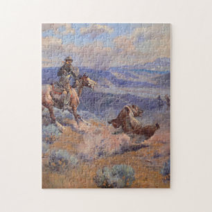 Puzzle Charles Marion Russell - Bucles Y Caballos Swift