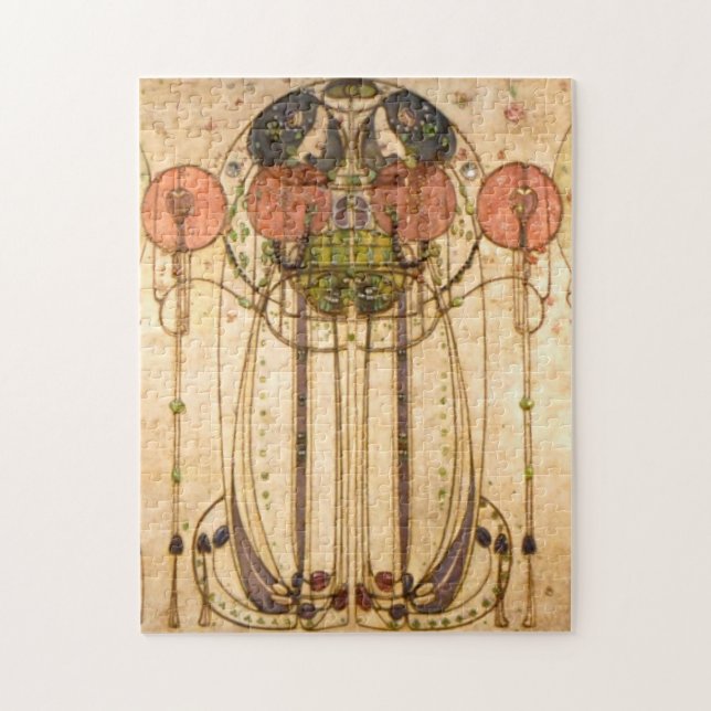 Puzzle Charles Rennie Mackintosh The Wassail (Vertical)