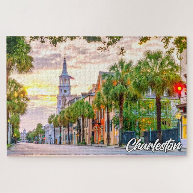 Puzzle Charleston, Carolina del Sur, Estados Unidos (Horizontal)