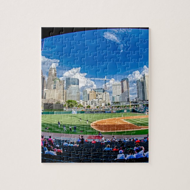 Puzzle charlotte carolina del norte skyline centro de la  (Vertical)