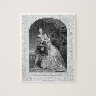 Puzzle Charlotte y Susan Cushman como Romeo y Juliet, A