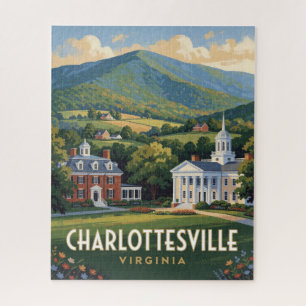 Puzzle Charlottesville Virginia Viajes Blue Ridge