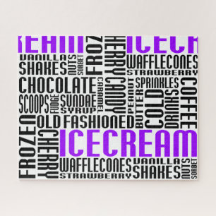 Puzzle chat de helado