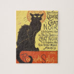 Puzzle Chat Noir Steinlen Belle Epoque Vintage Art<br><div class="desc">French illustrator Théophile Alexandre Steinlen's advertisement sketch painting</div>