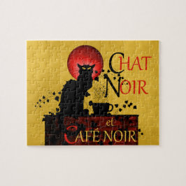 Puzzle Chat Noir y Café Noir