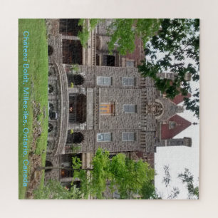 Puzzle Château Boldt, Milles-îles, Ontario, Canadá