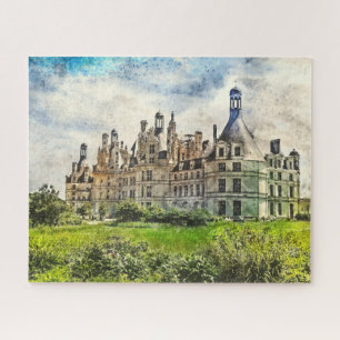 Puzzle Chateau de Chambord, Francia.