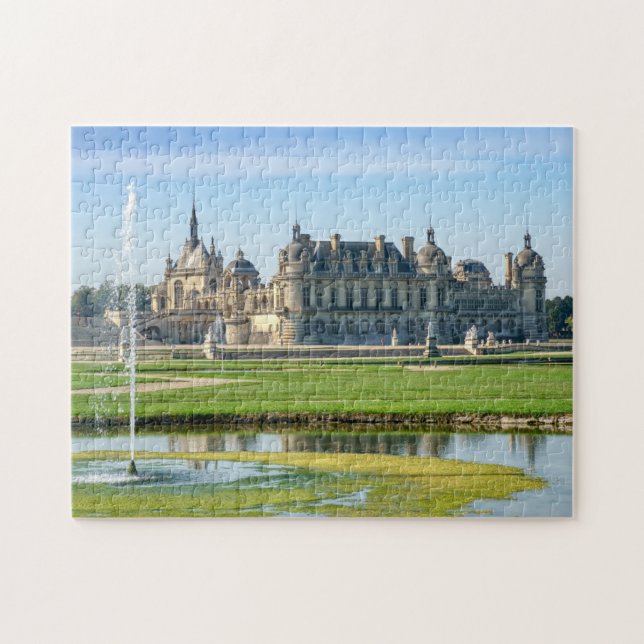 Puzzle Chateau de Chantilly y el jardín Le Notre - Franci (Horizontal)