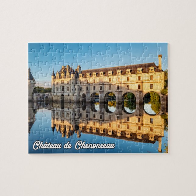 Puzzle Chateau de Chenonceau, Francia (Horizontal)