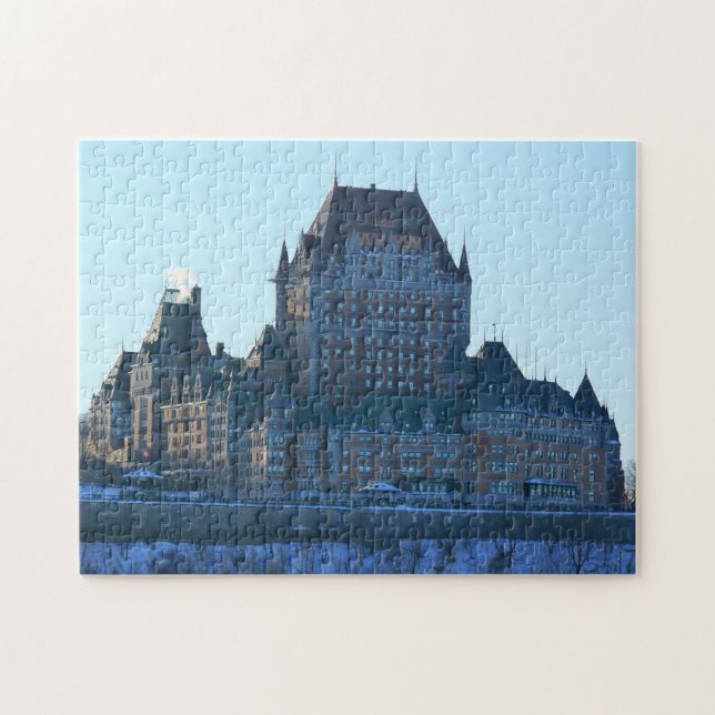 Puzzle Chateau Frontenac, Quebec, Canadá (Horizontal)