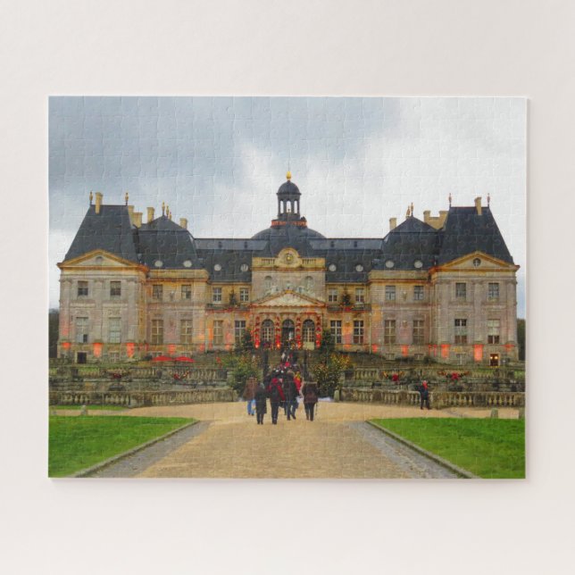 Puzzle Château Vaux-le-Vicomte, Francia (Horizontal)