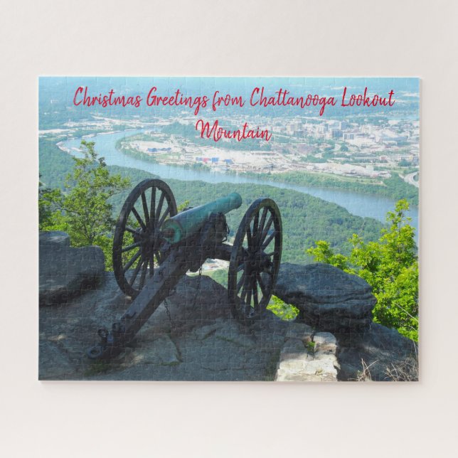 Puzzle Chattanooga Monte Lookout. (Horizontal)