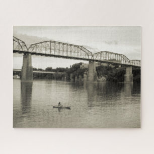 Puzzle Chattanooga, TN - Puente de Walnut Street 16x20