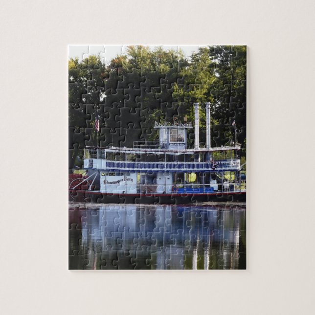 Puzzle Chautauqua Belle en el lago Chautauqua (Vertical)