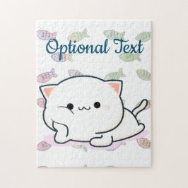Puzzle Cheeky Kawaii Style Kitten