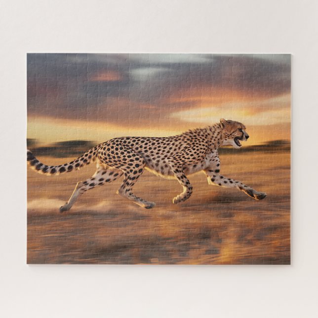 Puzzle Cheetah Sprint (Horizontal)
