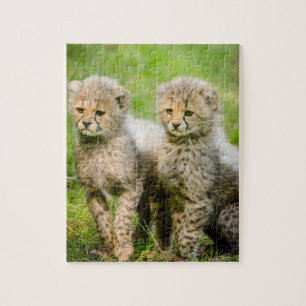 Puzzle Cheetahs de bebé gemelo