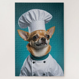 Puzzle Chef Chihuahua