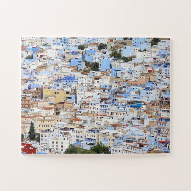 Puzzle Chefchaouen, Marruecos (Horizontal)