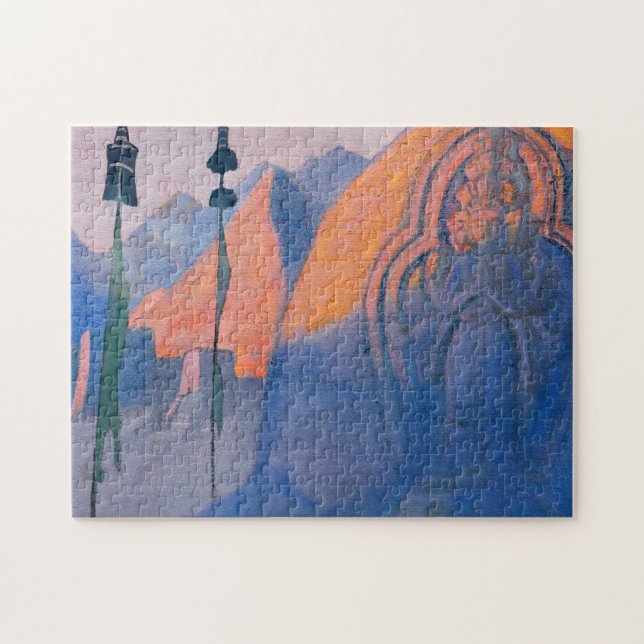 Puzzle Chenrezi por Nicholas Roerich (Horizontal)